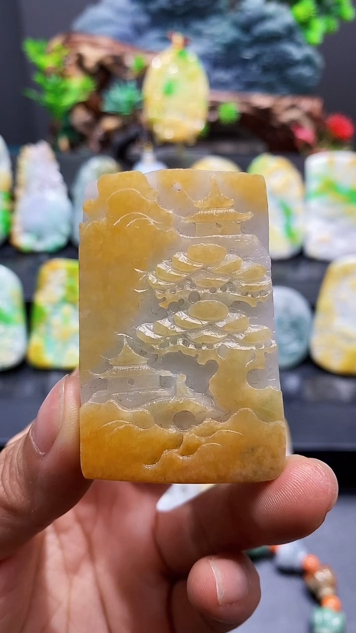 定制翡翠未镶嵌翡翠A货