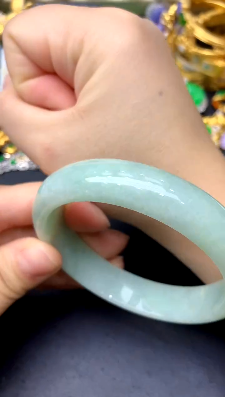 未镶嵌手镯翡翠325-中国好珍宝