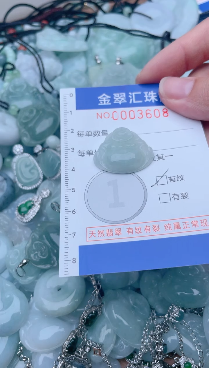 颈饰未镶嵌翡翠3608