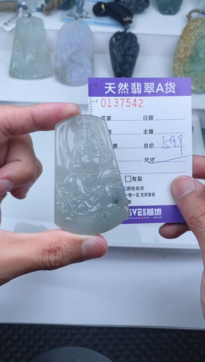 【闪购商品】翡翠颈饰未镶嵌       542