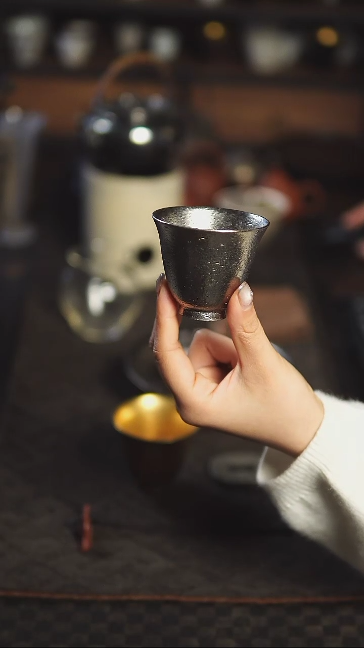 【闪购商品】松风舍 银彩系列主人杯