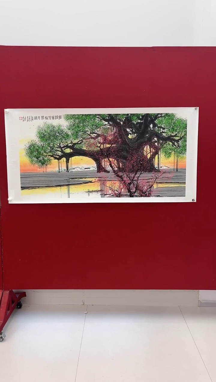 国画张泉踪老师画作