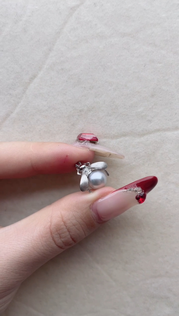 【闪购商品】淡水珍珠吊坠银S925镶嵌Y87