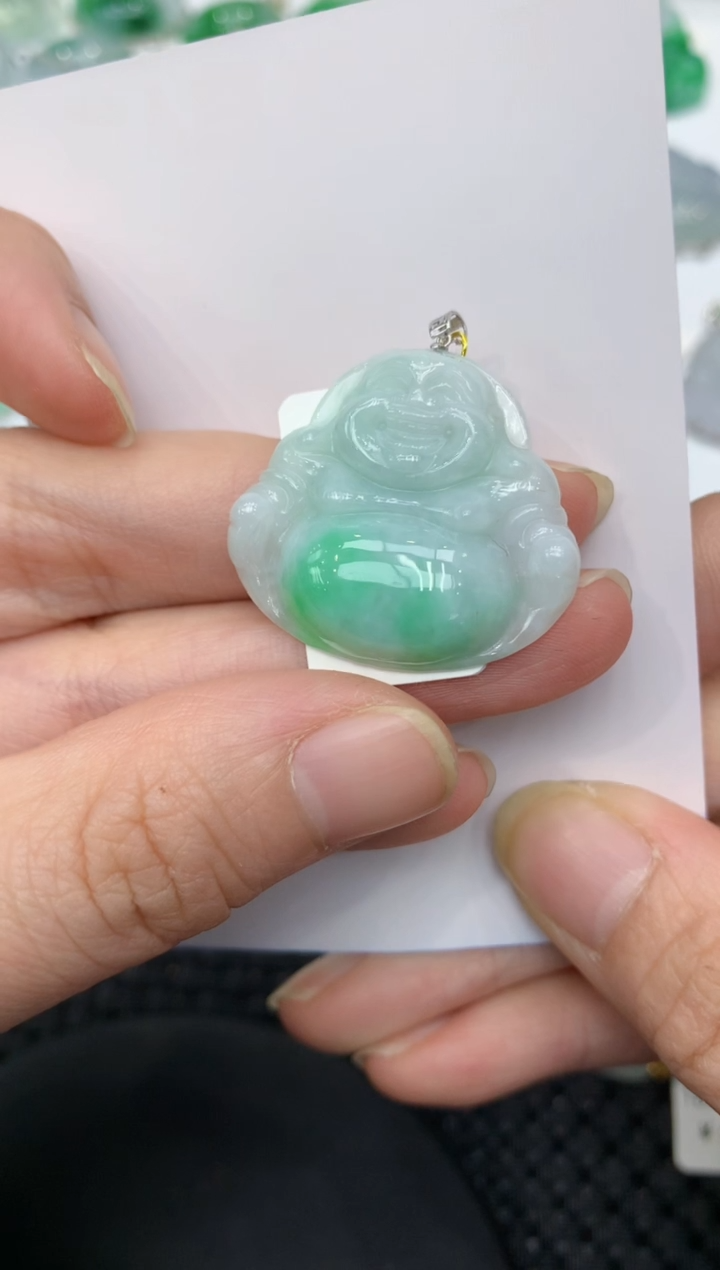 【闪购商品】翡翠颈饰18K金镶嵌11111111