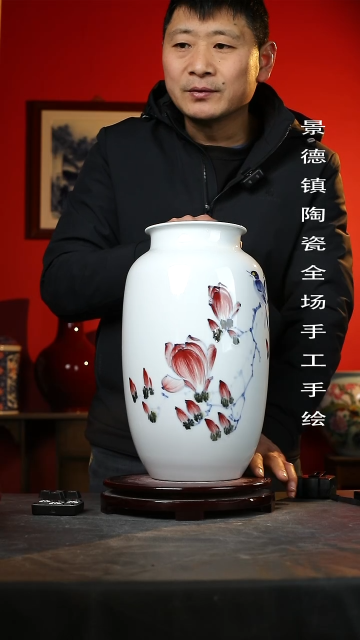 【闪购商品】摆件景德镇陶瓷手工手绘14