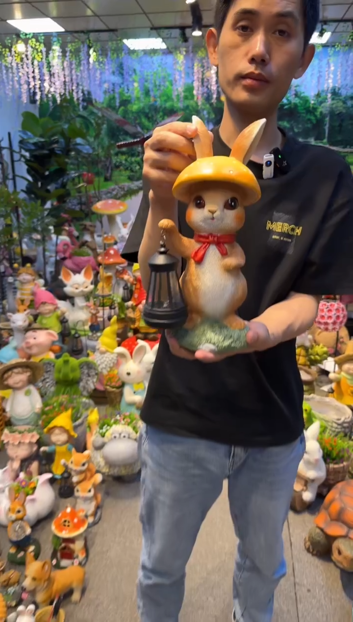 无花朵花园庭院摆件&00&