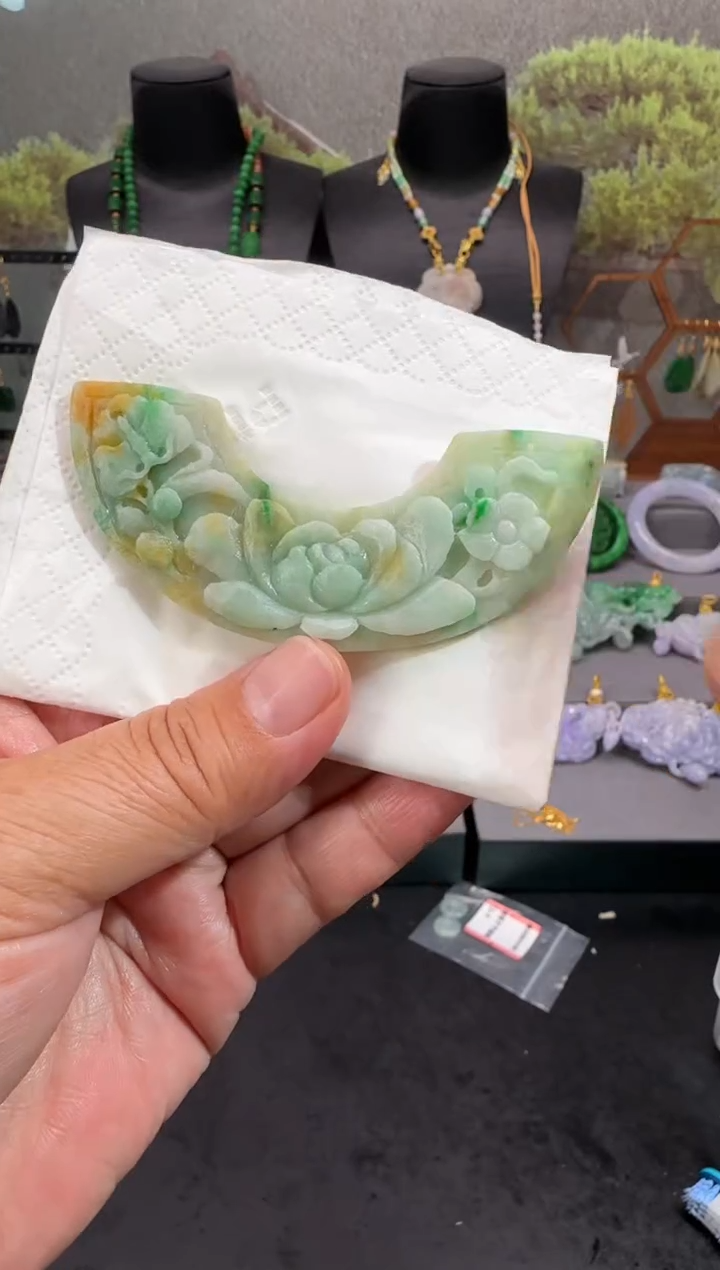 【闪购商品】定制翡翠未镶嵌牌子