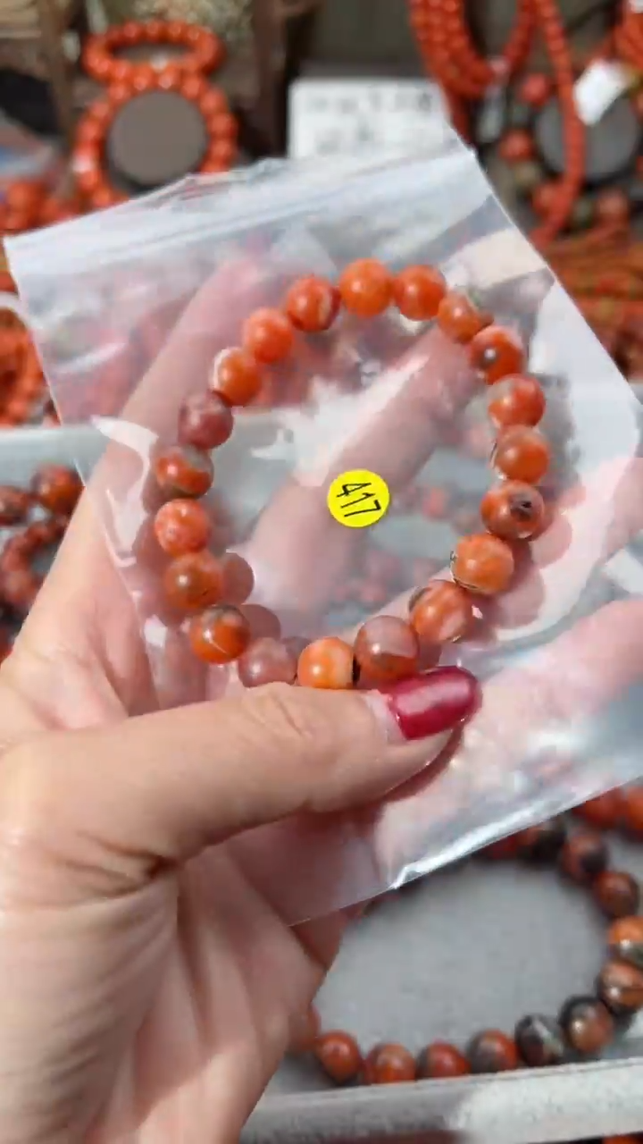 【闪购商品】南红玛瑙手串未镶嵌9