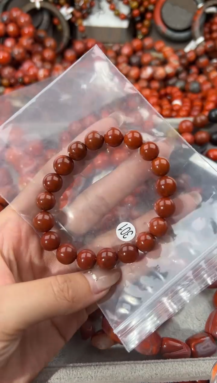未镶嵌手串南红玛瑙9+