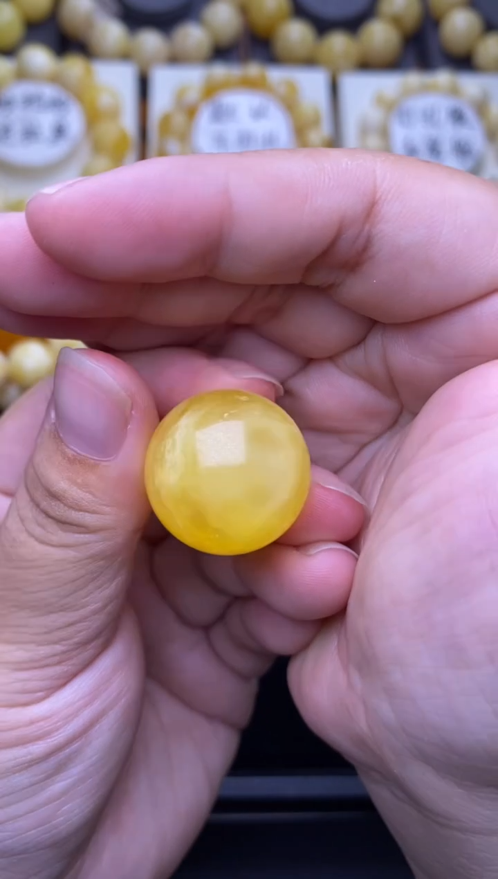 裸石琥珀未镶嵌大小姐珠宝严选13