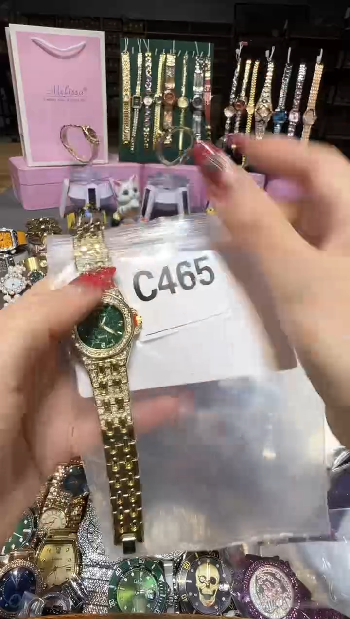 石英机芯不锈钢不锈钢直播定闪专用