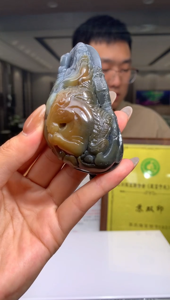 【闪购商品】定制和田玉Boss阳天然和田玉（拍一发一）