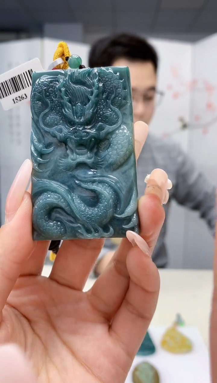 【闪购商品】翡翠颈饰未镶嵌5153lr-jj挂件