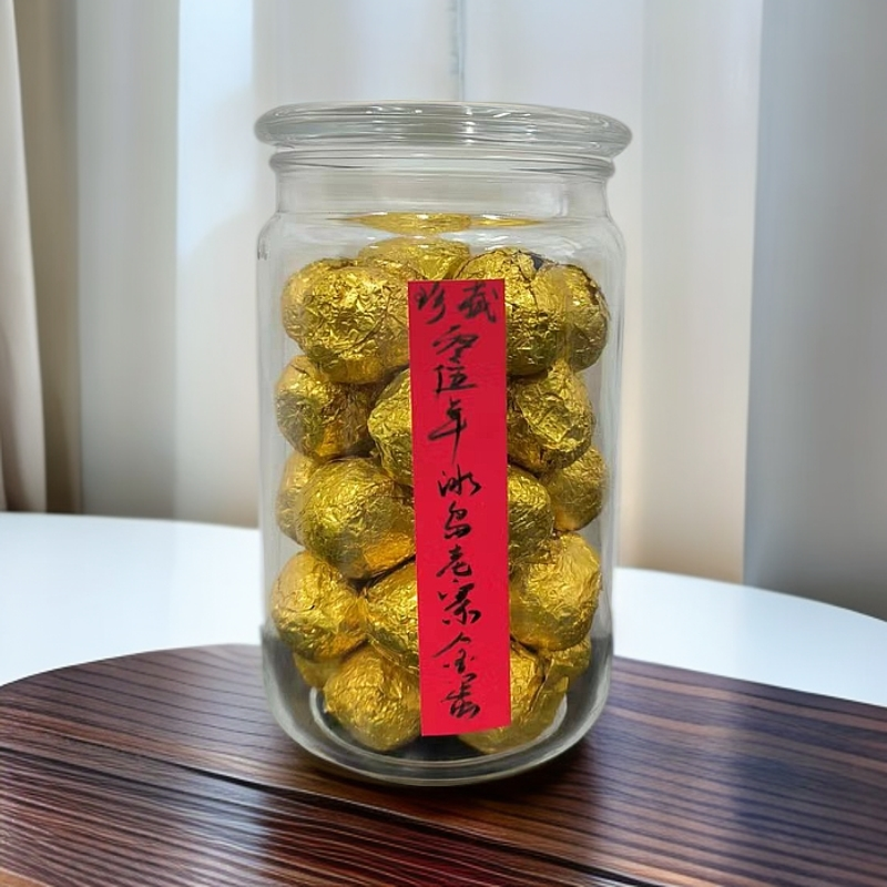 2005年冰岛老寨金蛋龙珠普洱生茶