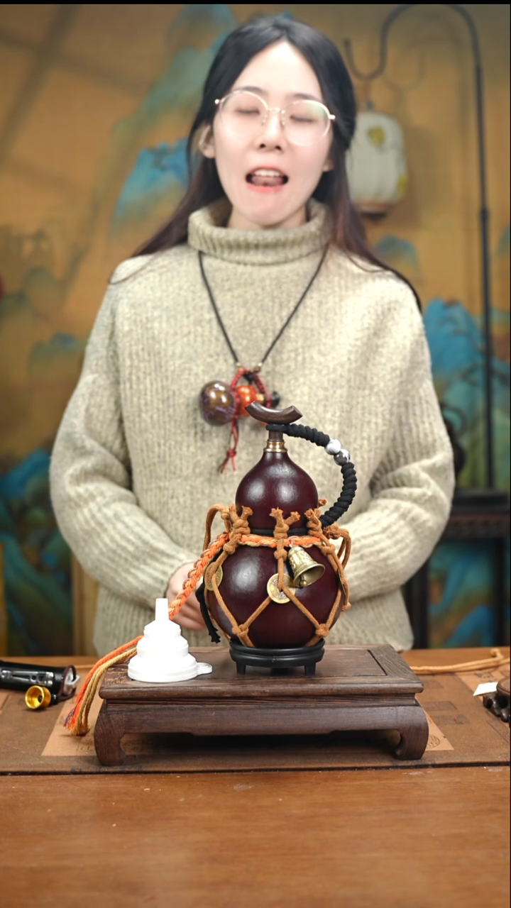 XD110网兜款大漆酒葫芦（现货现发）