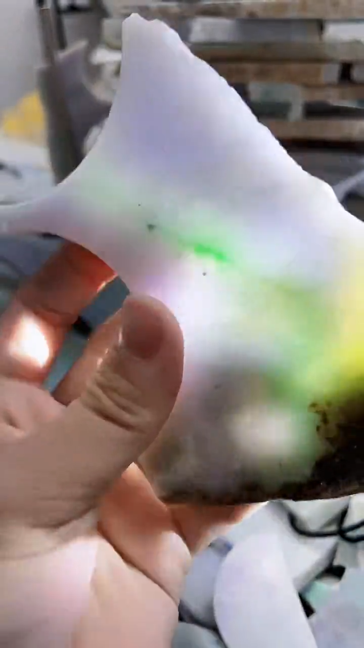 裸石翡翠天然A货翡翠板料