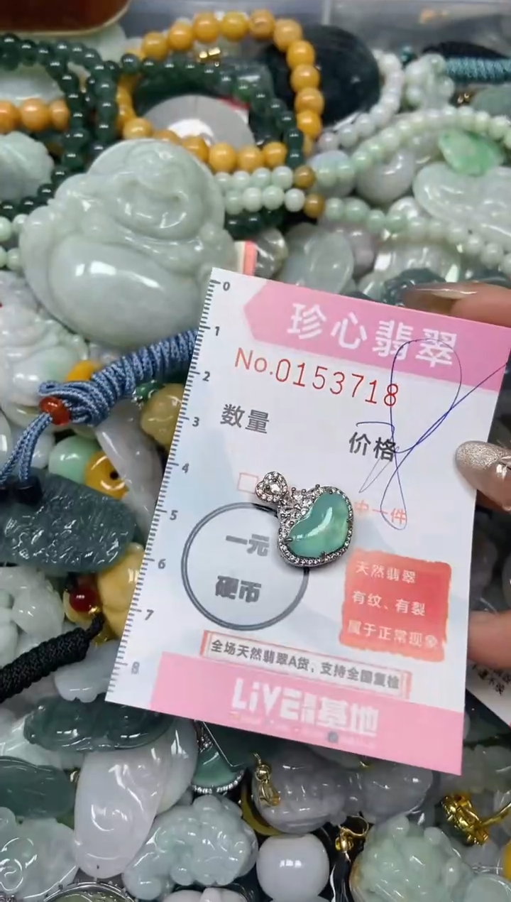 【闪购商品】翡翠颈饰未镶嵌闪购0153718