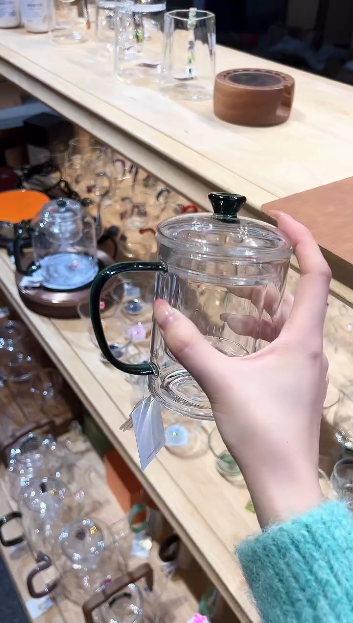 禾器清欣杯墨绿色