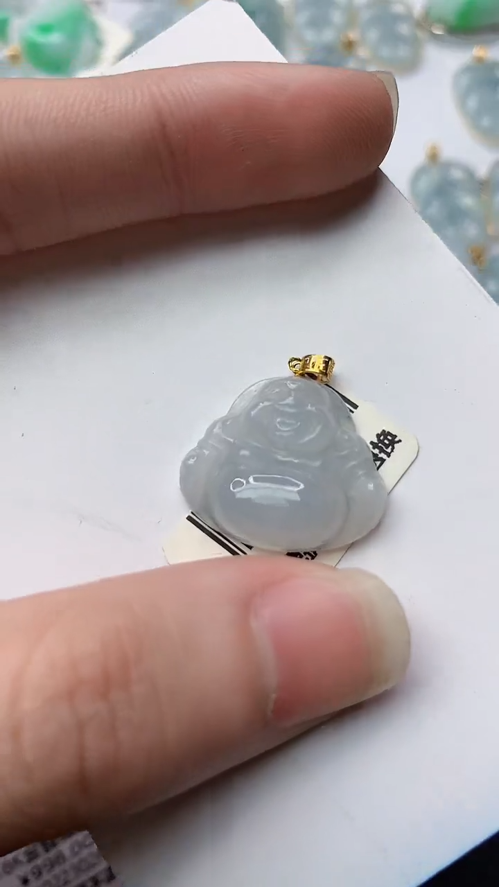 【闪购商品】翡翠颈饰18K金镶嵌6...........
