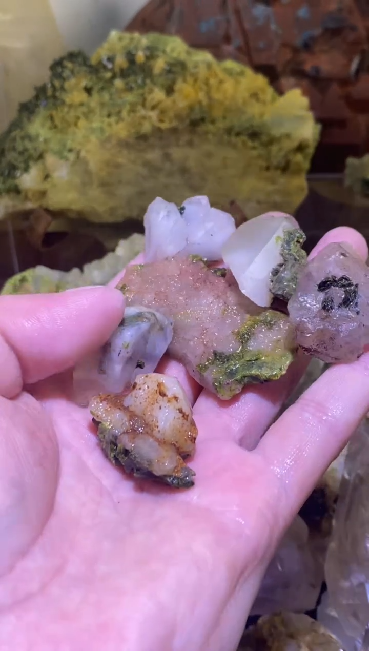 未镶嵌珠宝半成品水晶100号6颗