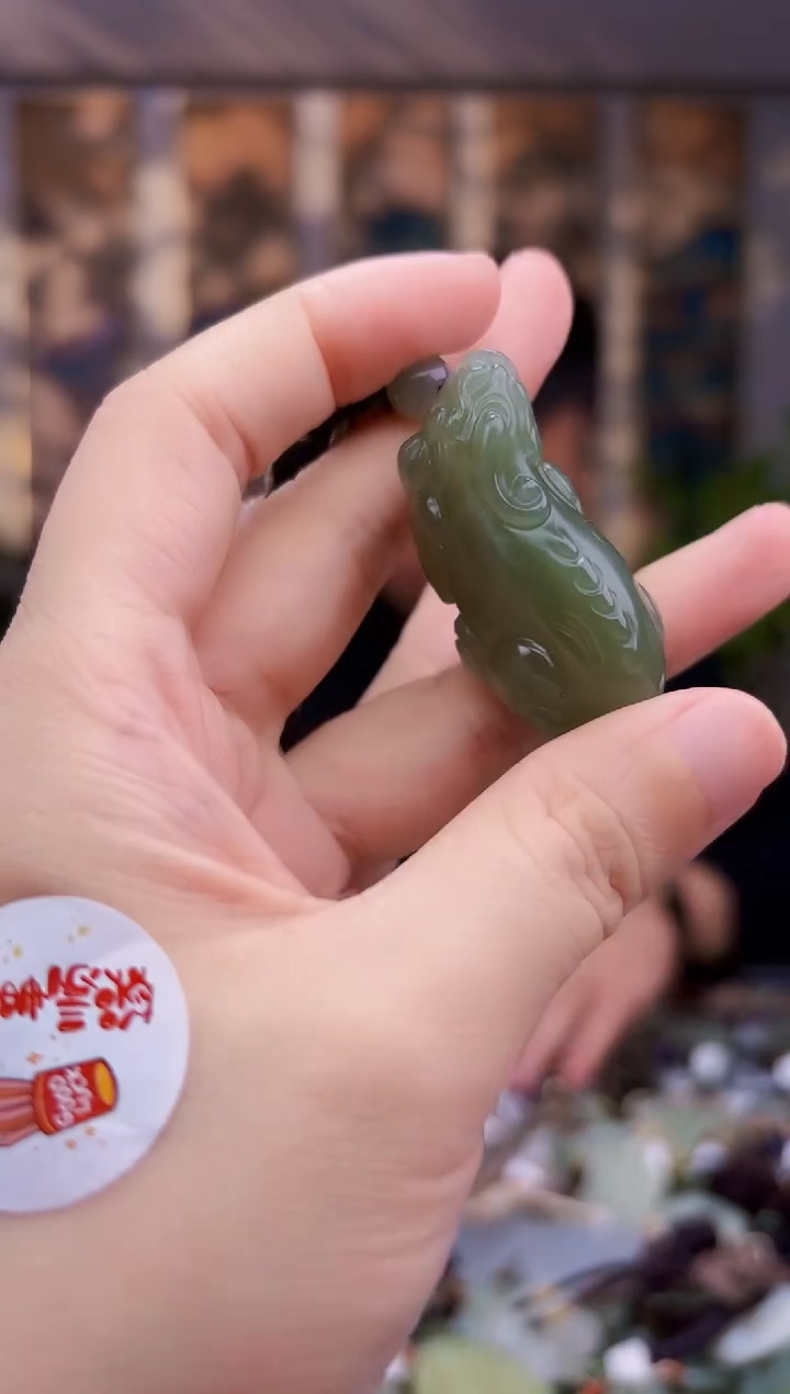 未镶嵌和田玉挂件拍一发一