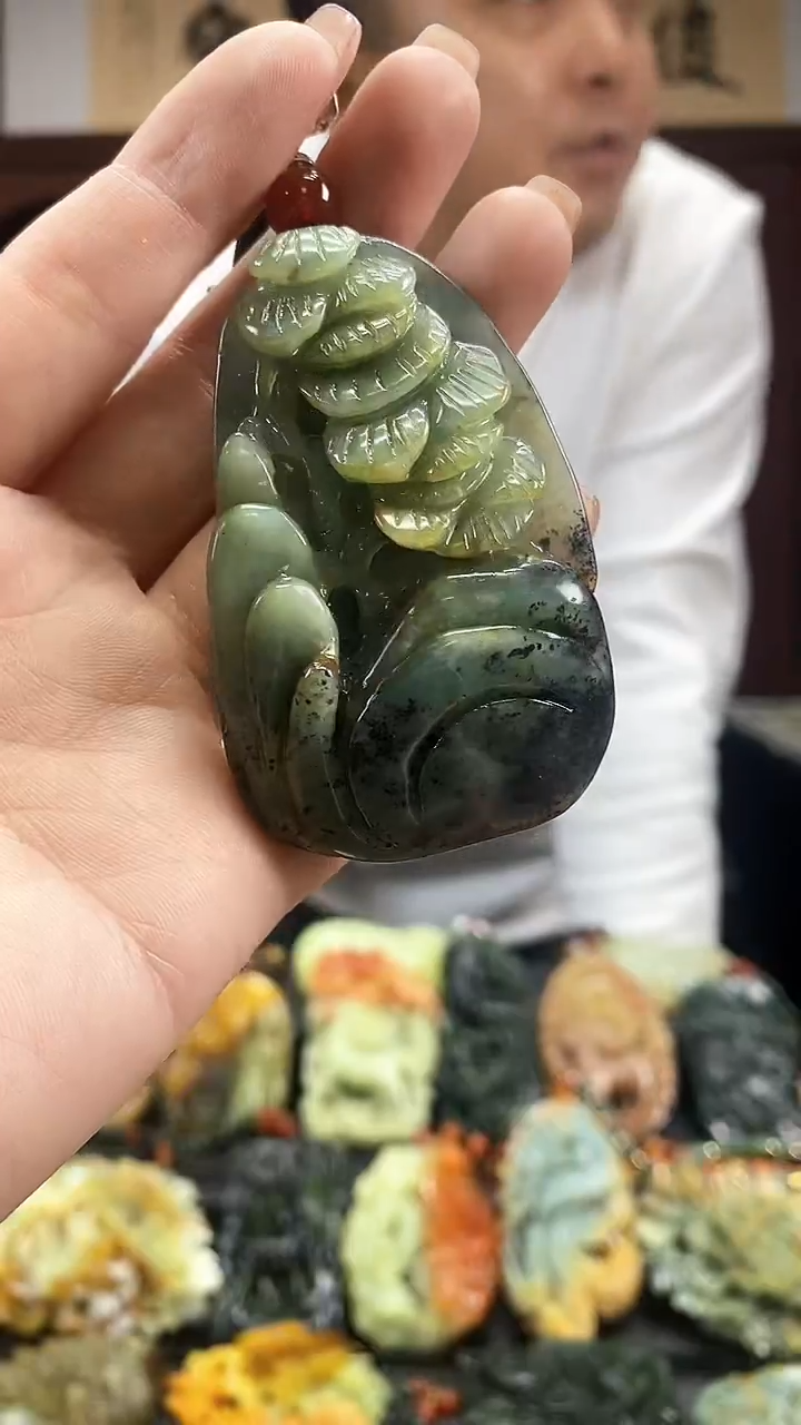 【闪购商品】蛇纹石玉吊坠·未镶嵌·