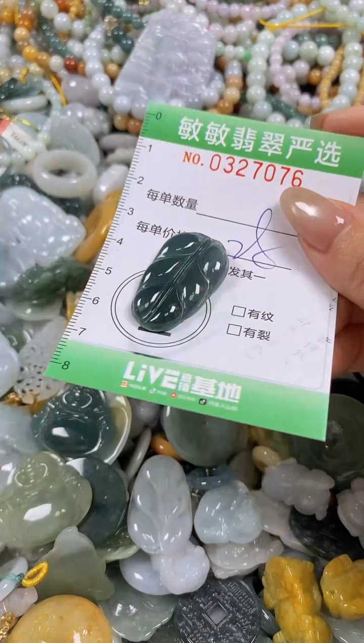 颈饰未镶嵌翡翠闪购0327076