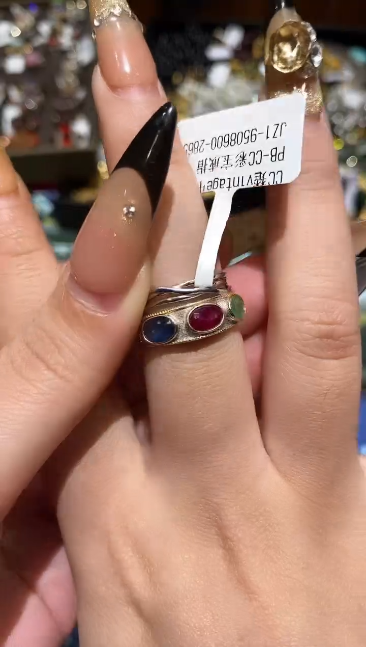 琉璃铜合金楚楚珠宝中古甄选不退换