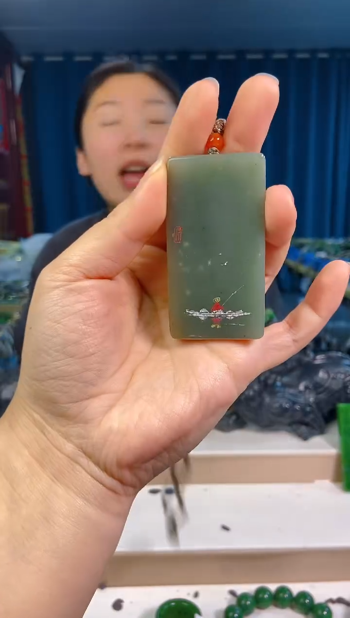 【闪购商品】和田玉挂件未镶嵌1