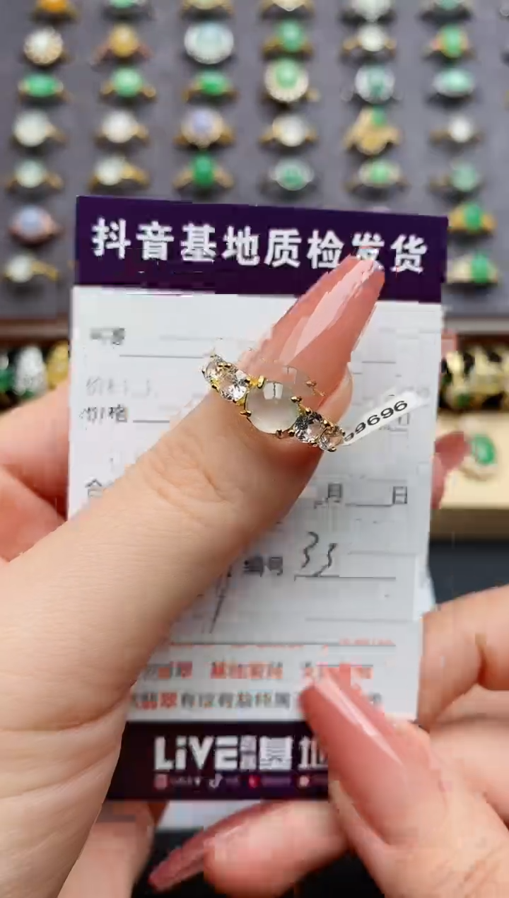 翡翠戒指银S925镶嵌....1