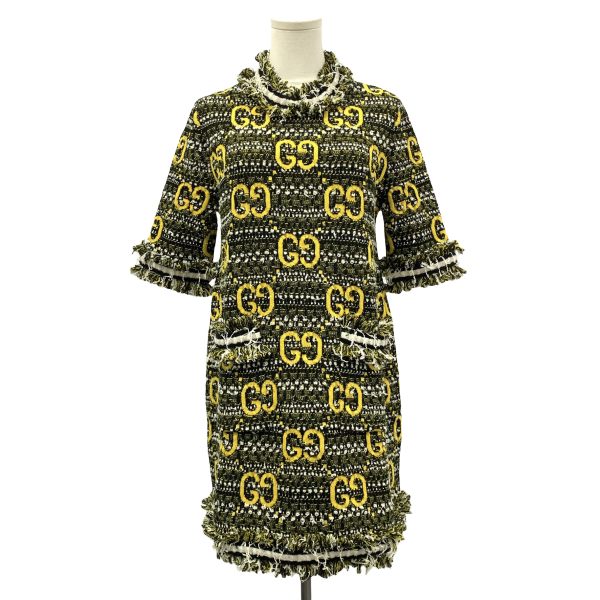 妃鱼/古驰/羊毛/连衣裙/95新/Z91