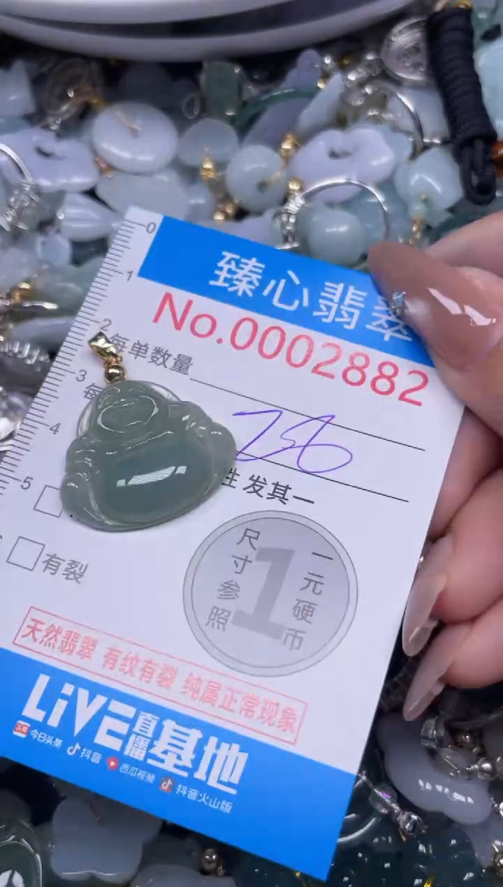 颈饰未镶嵌翡翠2882