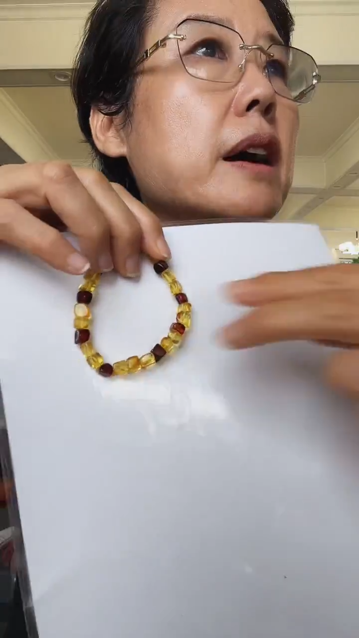 手链琥珀未镶嵌1