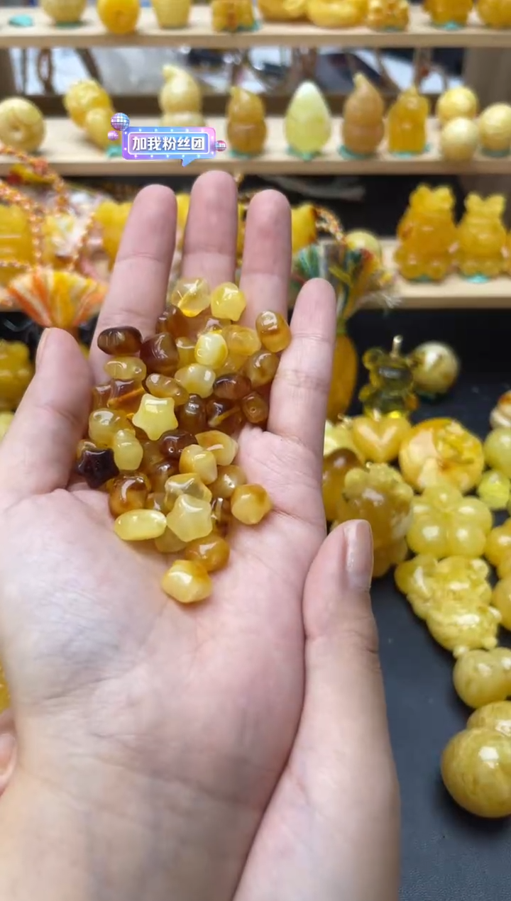 琥珀未镶嵌珠宝奇石142琥珀蜜蜡微瑕多样性随机发其一