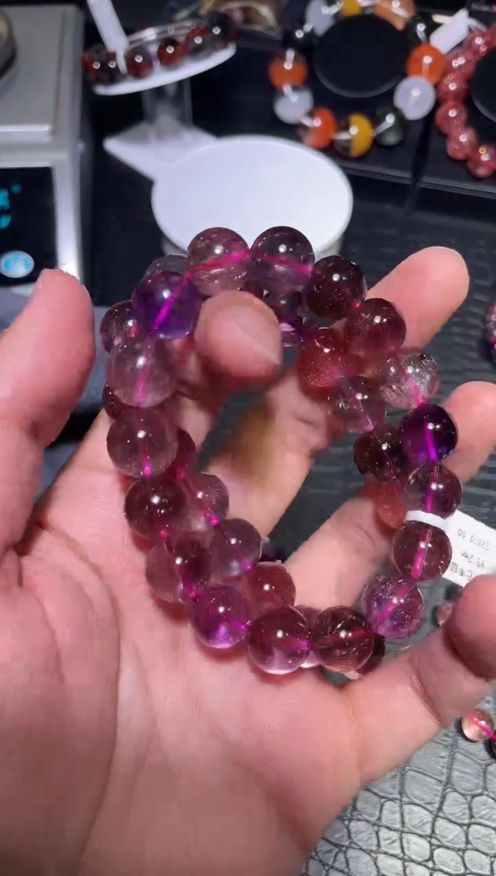 【闪购商品】水晶手链未镶嵌极光单圈A12（多样性发其一）