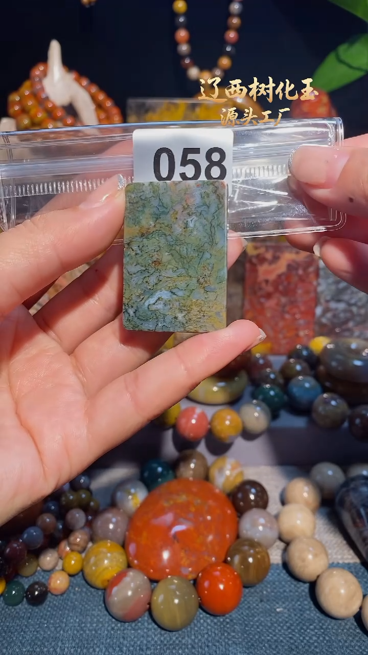 未镶嵌-硅化玉天然北票硅化玉吊坠