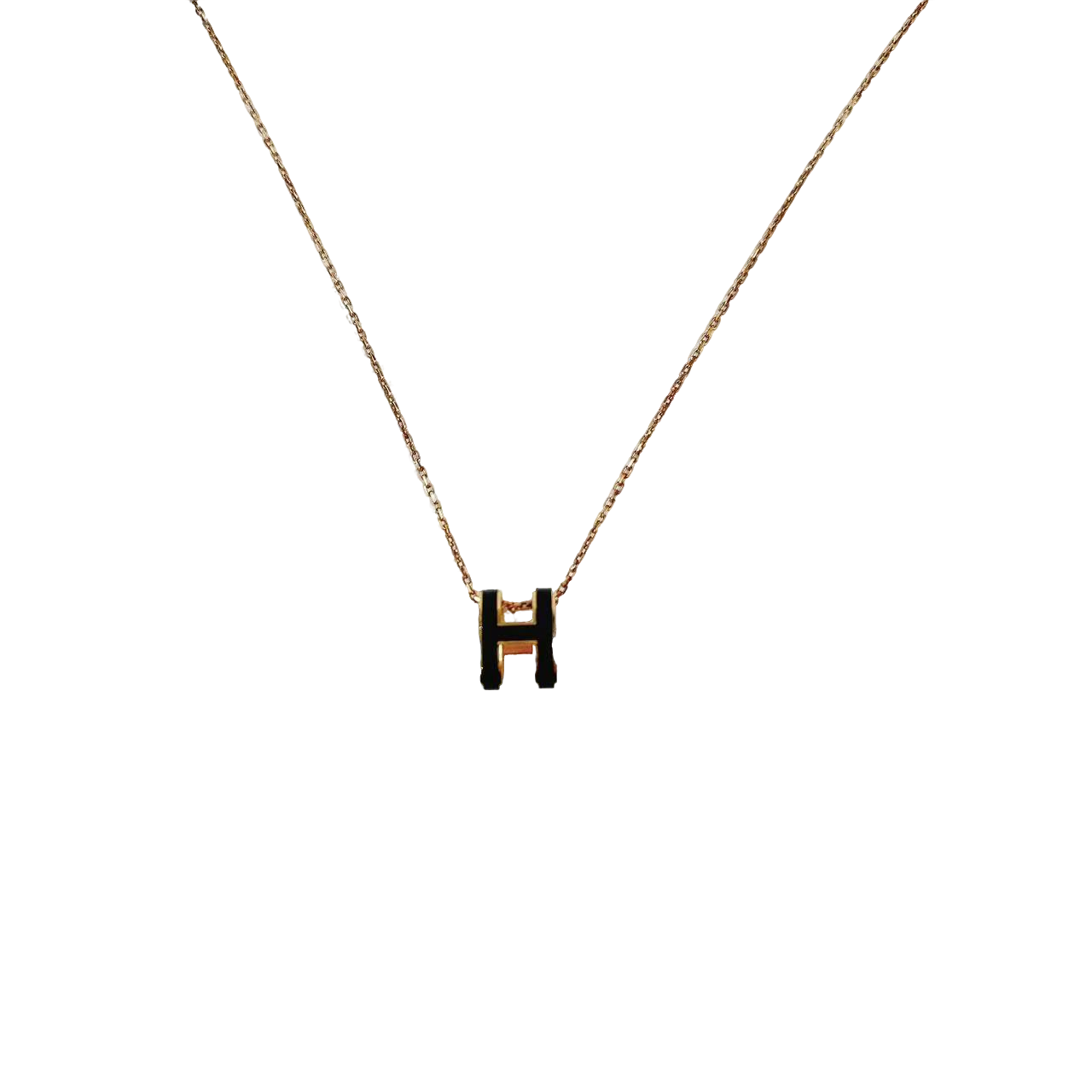 95新 Hermes/爱马仕 安洁利严选项链/0017399