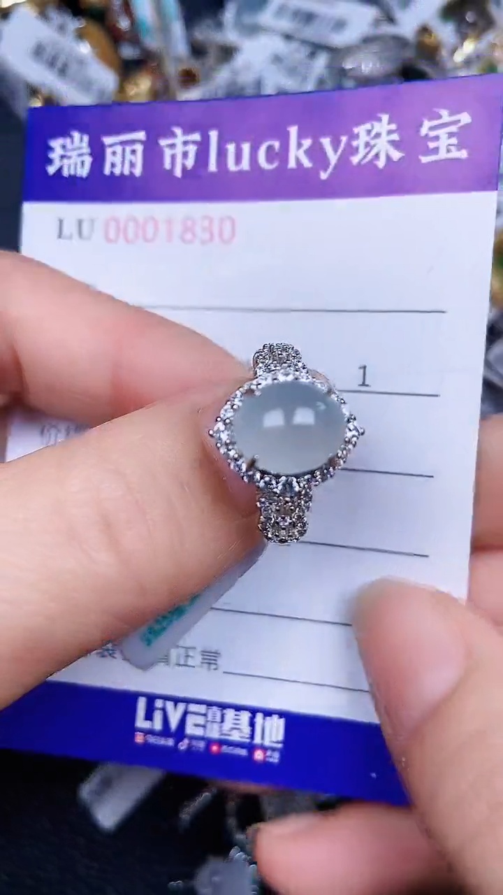 颈饰银S925镶嵌翡翠1830