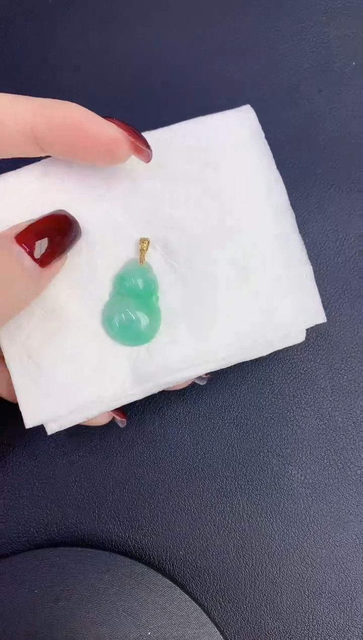 颈饰未镶嵌翡翠缅甸天然翡翠A货