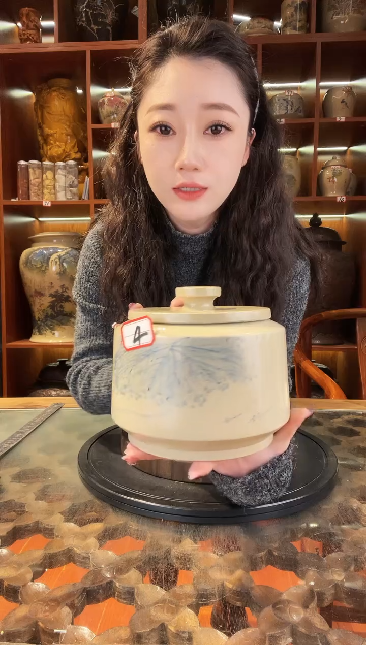 【闪购商品】缸李正龙作品小茶罐@4