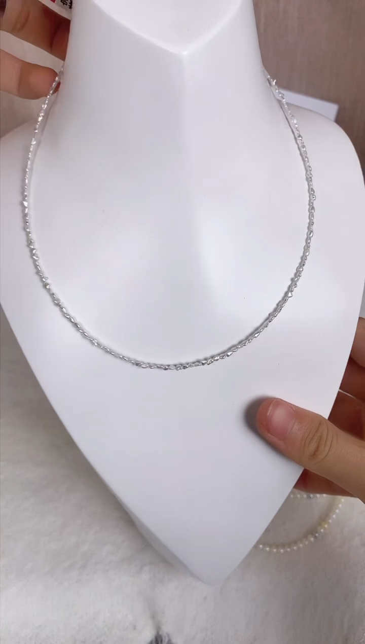 【闪购商品】海水珍珠颈饰18K金镶嵌89598