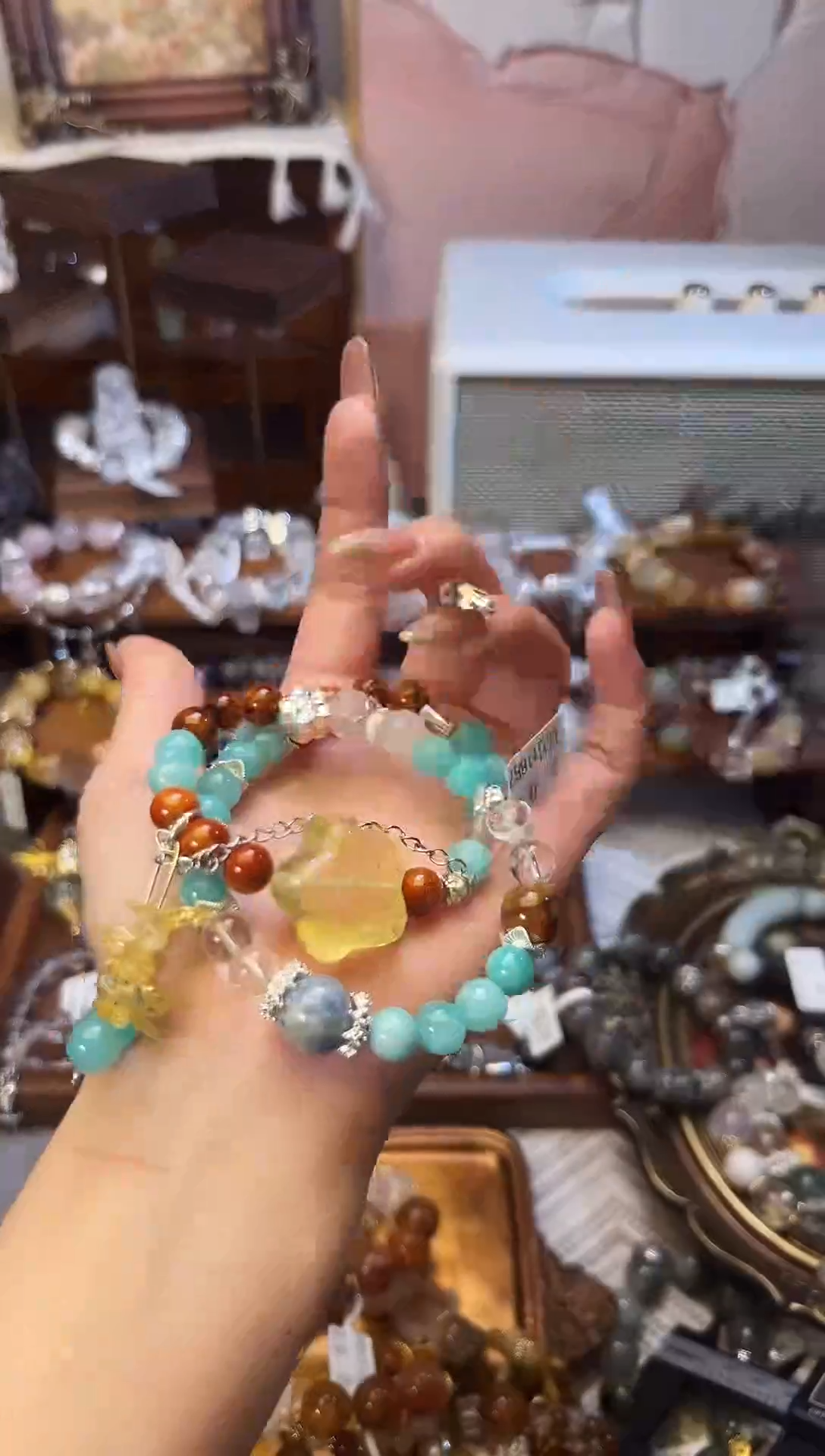 【闪购商品】水晶手串未镶嵌柚子原创水晶