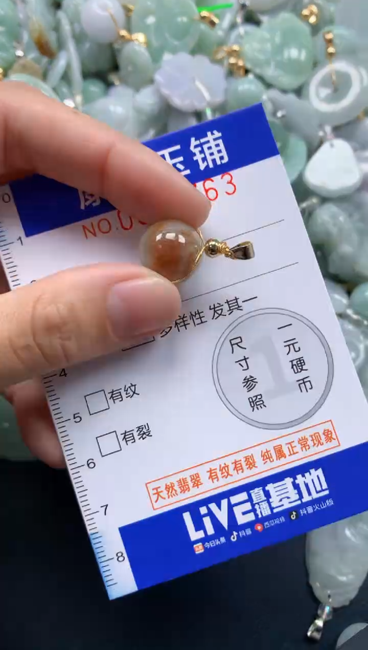 颈饰未镶嵌翡翠5763