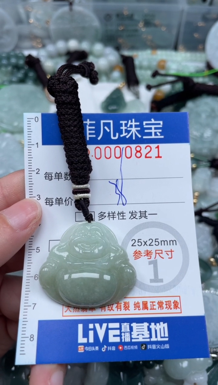 【闪购商品】翡翠颈饰未镶嵌00..0821