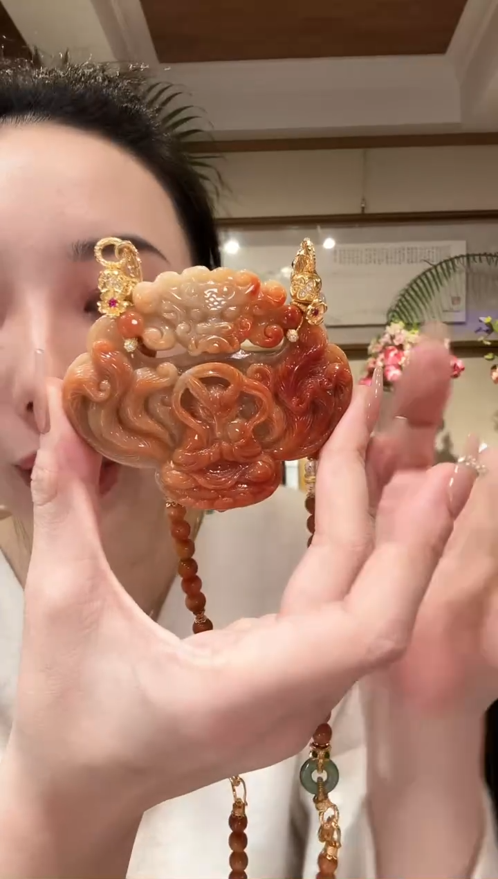 【闪购商品】翡翠颈饰未镶嵌国风