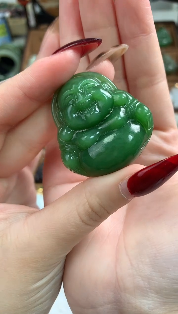 【闪购商品】和田玉颈饰未镶嵌吊坠40mm