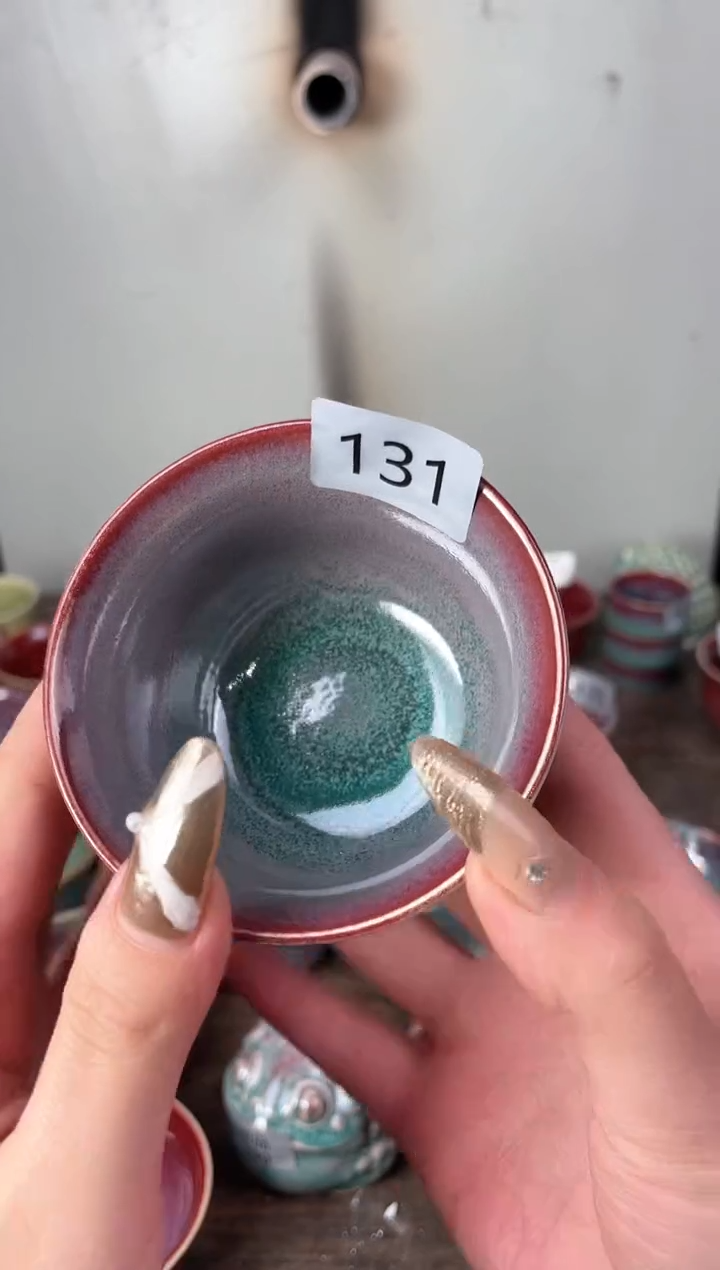 【闪购商品】摆件钧瓷手工茶器窑变