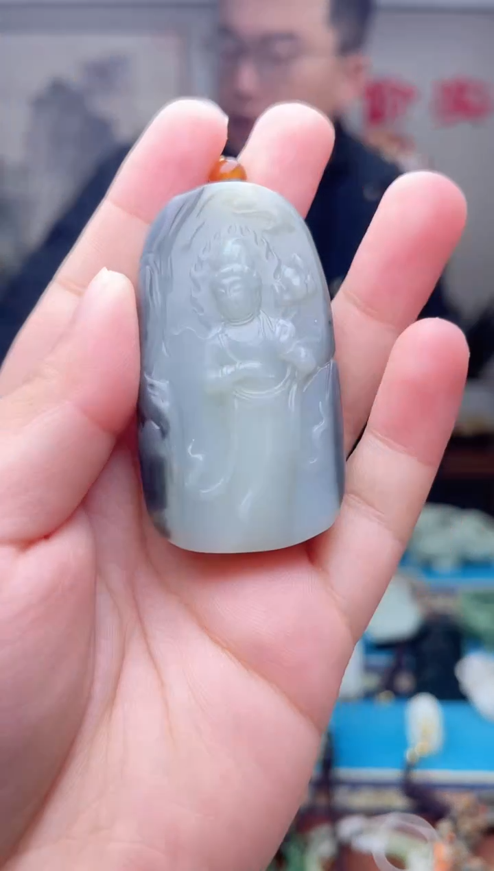 【闪购商品】和田玉挂件未镶嵌1