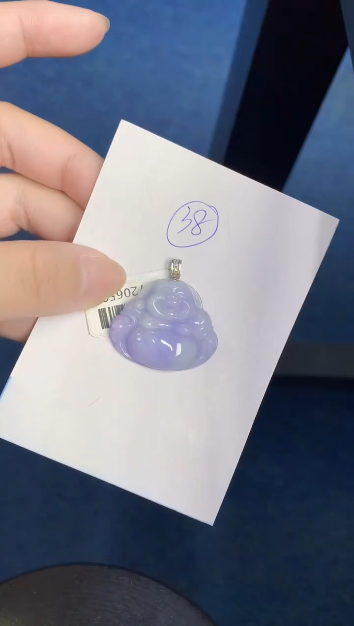 翡翠18K金镶嵌颈饰000000000