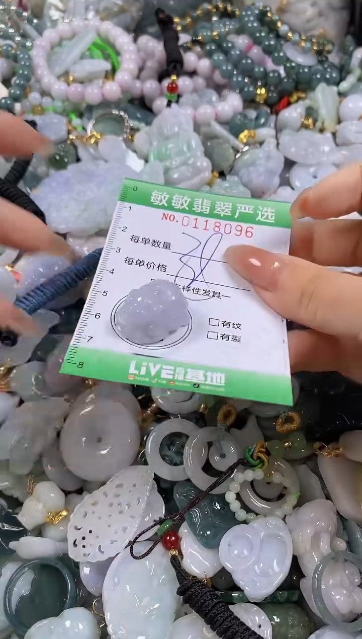 【闪购商品】翡翠颈饰未镶嵌闪购0118096